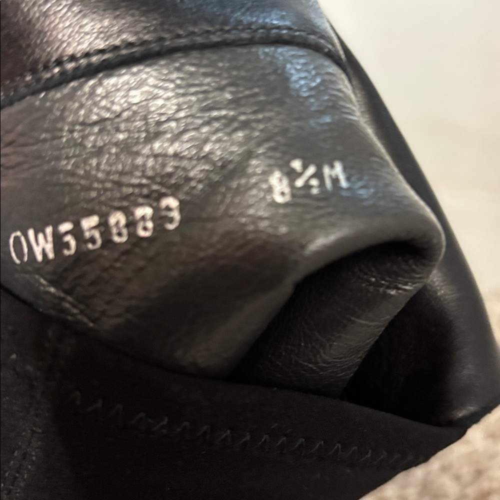 Stuart Weitzman black
over the knee Boots leather 8.5 - Picture 12 of 16